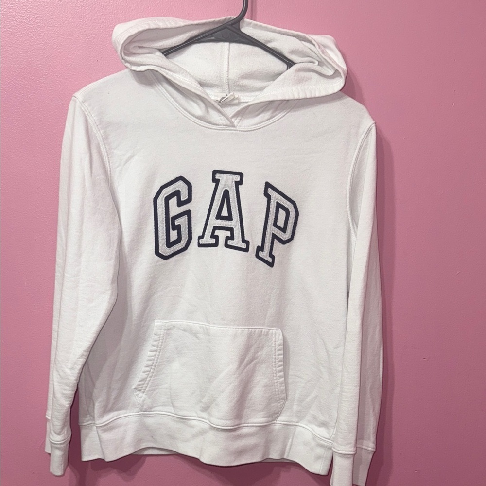 GAP Classic White Hoodie size S